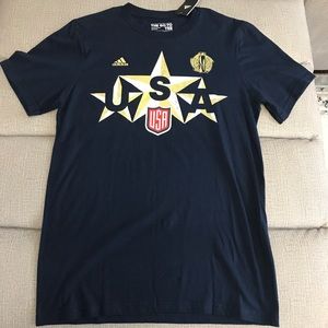 Women’s Small Team USA World Cup Hockey adidas Tee